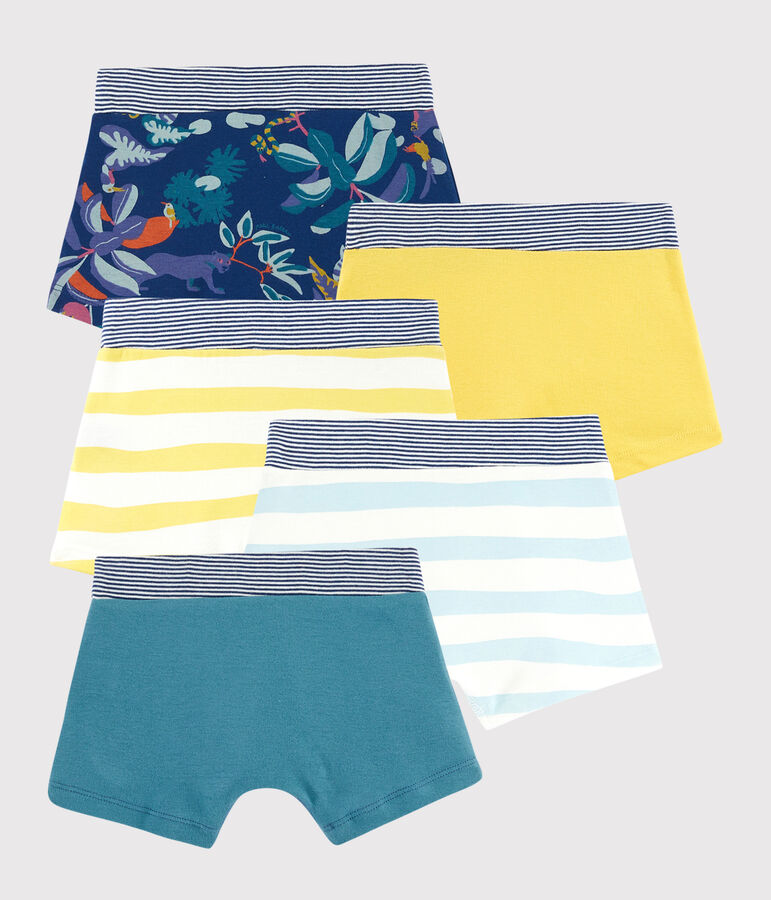 Boys' Jungle Print Boxer Shorts - 5-Piece Set variante 1