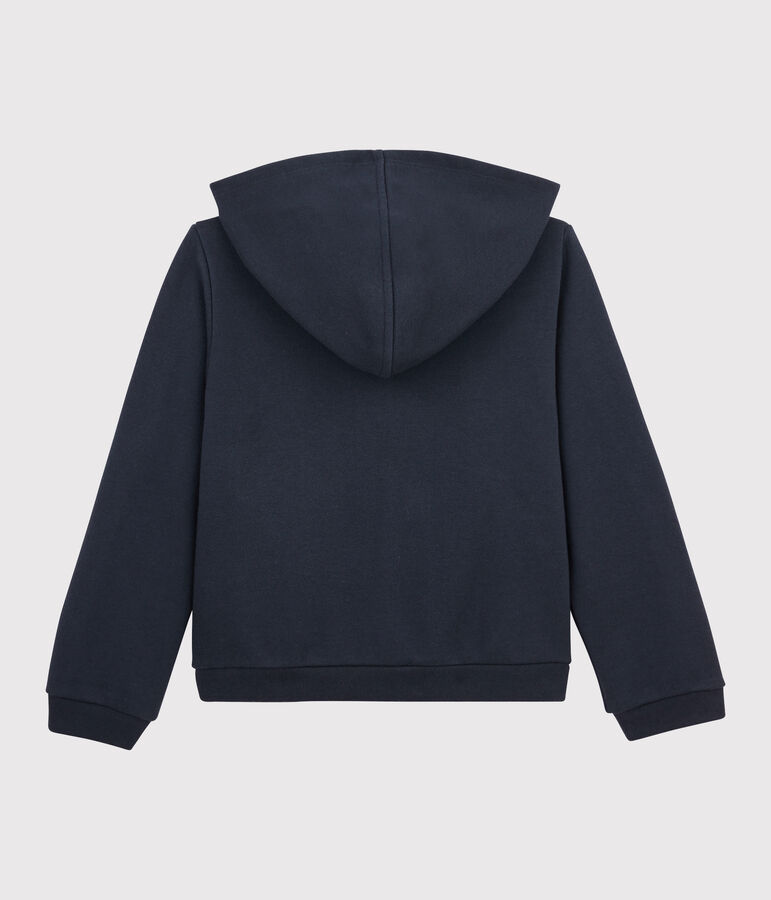 Girls' Fleece Hoody SMOKING blue