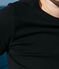 Women's Iconic Cotton Round Neck T-Shirt NOIR black