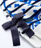 Baby Girls' Long-Sleeved Jersey Breton Top MARSHMALLOW white/SMOKING blue