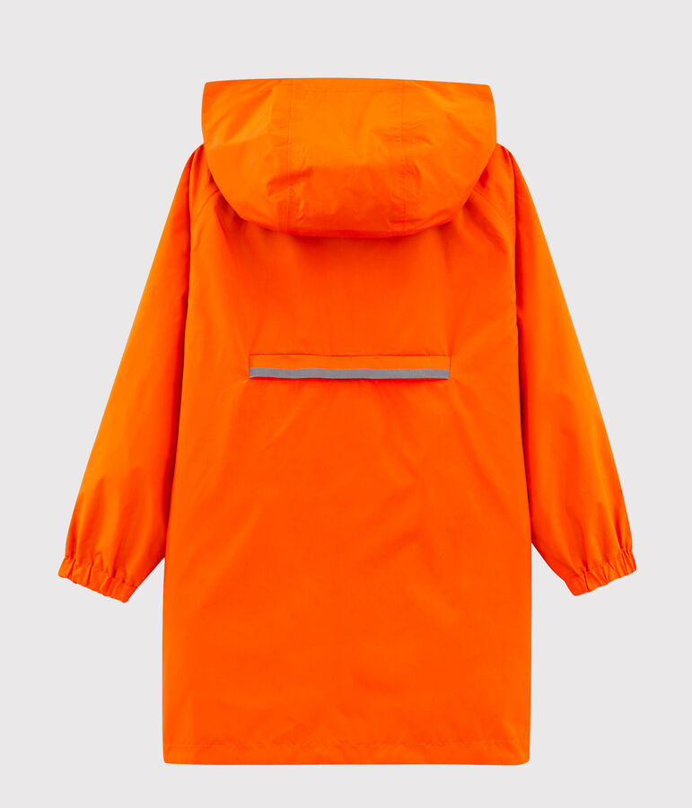 Unisex Children's Warm Reversible Windbreaker CAROTTE orange/FONTAINE blue