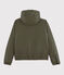 Women's/Men's recycled padded rain jacket LITOP brown