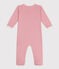 Babies' plain cotton pyjamas CHARME pink