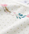 Chemise de nuit fille en bouclette velours LAIT white/OR yellow