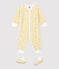 Babies' Floral Super Soft Terry Nightwear Set OCRE /ECUME2