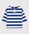 Women's Breton Top SURF blue/MARSHMALLOW white