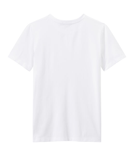 INDISPENSABLE women's fine jersey tee ECUME white
