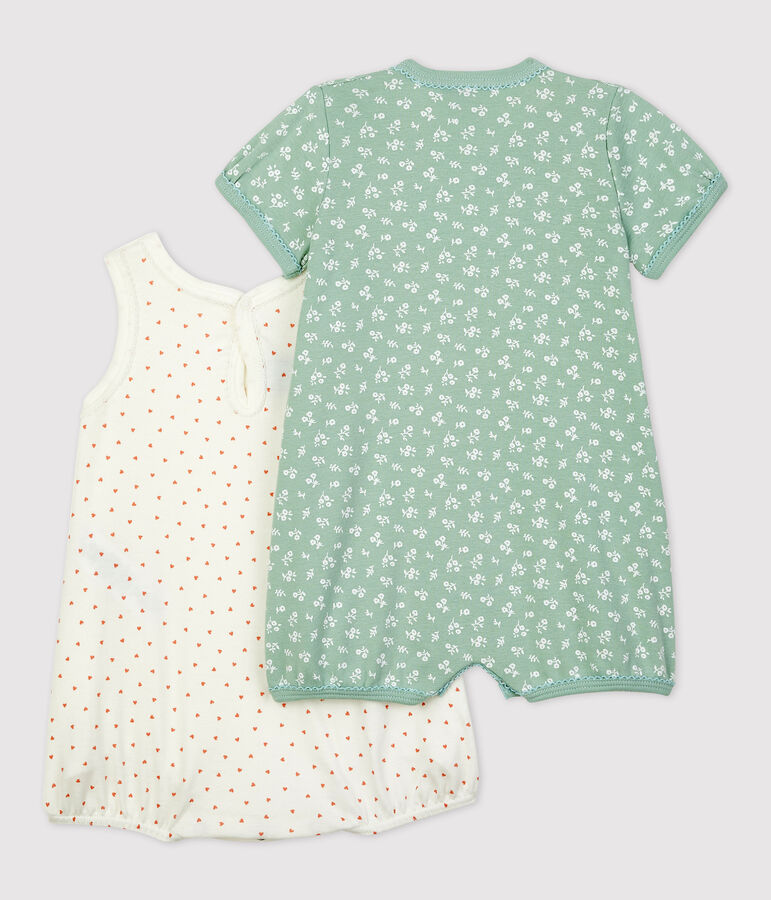 Babies' Cotton Playsuits - 2-Pack variante 1