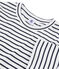 Women's Iconic T-Shirt MARSHMALLOW white/SMOKING blue