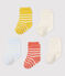 Pack of 5 pairs of baby socks variante 1