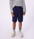 Children's Bermuda shorts in plain cotton