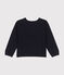Girls' Cotton Cardigan SMOKING blue