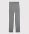 Women's Organic Cotton Trousers SMOKING blue/MARSHMALLOW white