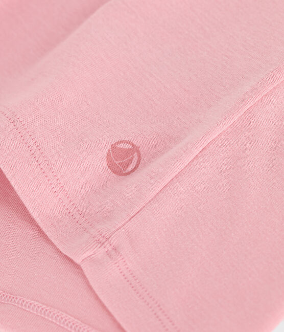 Women's Iconic Cocotte stitch cotton T-Shirt CHARME pink