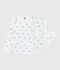 Children's pyjamas in heart-printed fleece white/multicolor