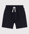 Children's Cotton and Linen Twill Shorts SMOKING blue