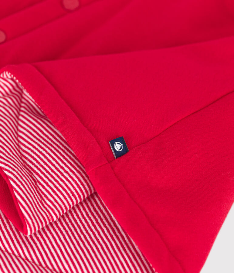 Babies' Cotton Cape red