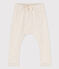 Babies' Thick Jersey Trousers MONTELIMAR CHINE beige