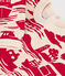 Babies' Patterned Fleece Sweatshirt AVALANCHE red/ROUGE