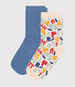 Children's Petit Bateau cotton socks - 2-pack