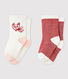 Baby Girls' Patterned Socks - 2-Pack