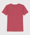 Women's Iconic Cotton Round Neck T-Shirt PAPI pink