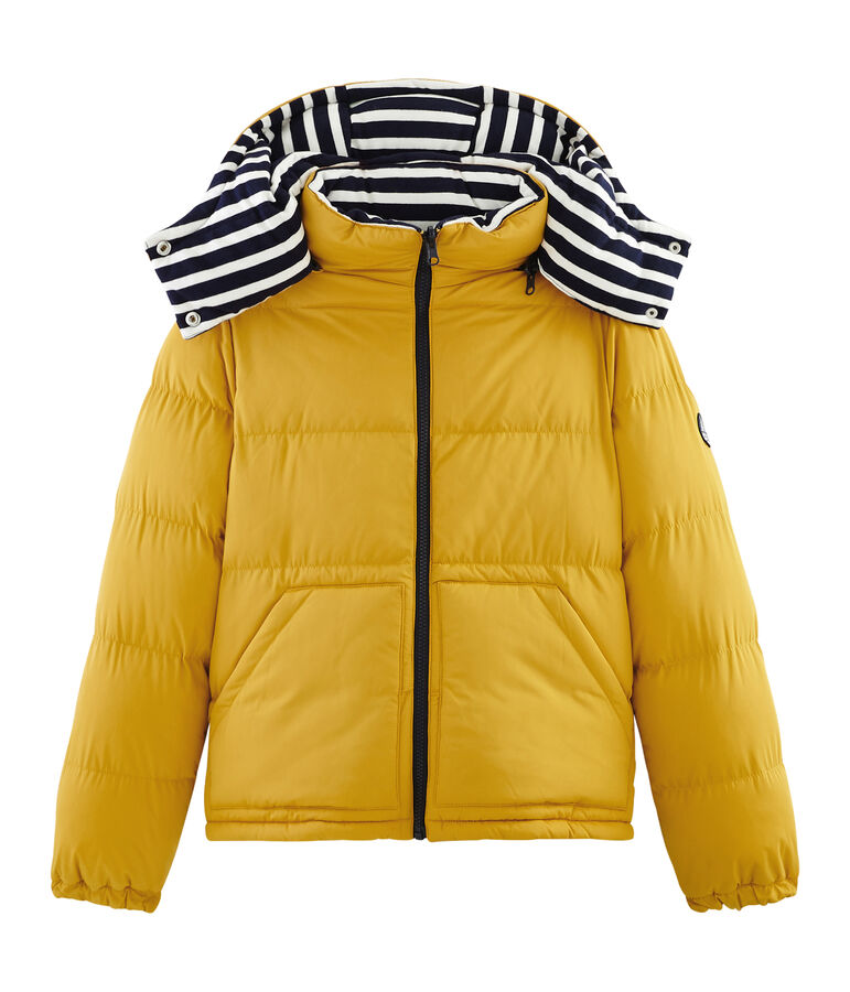 Reversible down jacket white/blue/multicolor