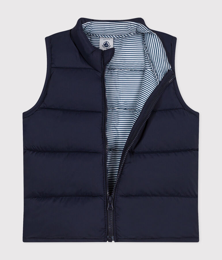 Babies' Quilted Padded Jacket blue