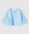 Babies' Organic Cotton Knitted Cardigan TOUDOU blue