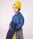 Children's knitted beanie hat lined in polar fleece