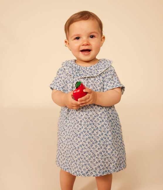Babies' Cotton Gauze Short-Sleeved Dress and Bloomers AVALANCHE /INCOGNITO