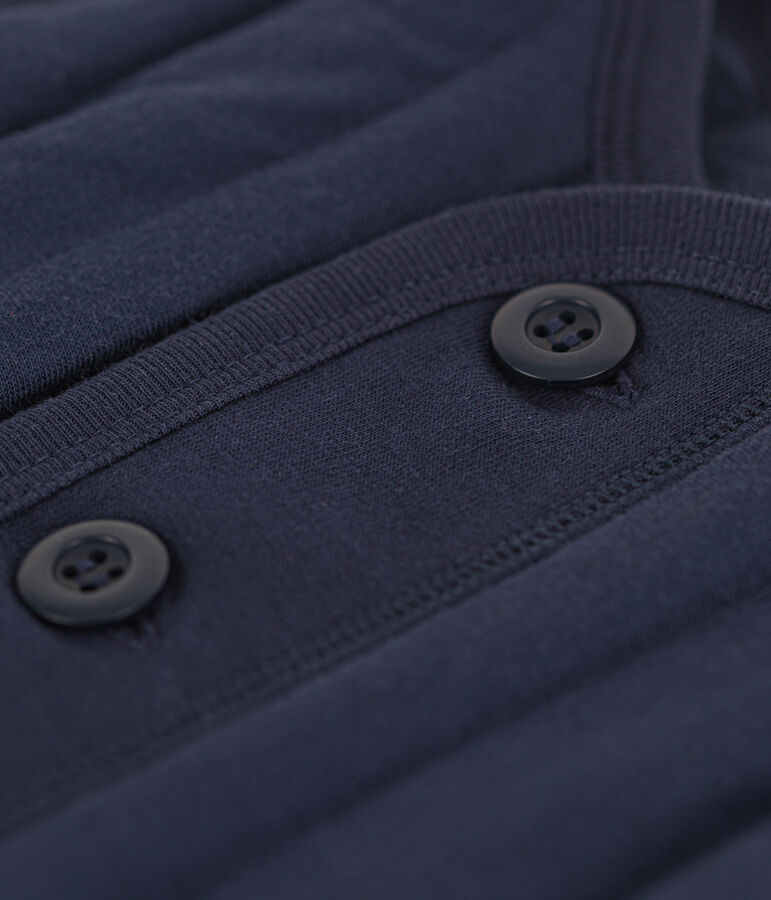 Babies' Unisex Quilted Tube Knit Bodywarmer blue