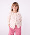 Children's long-sleeved printed cotton T-shirt MILK /MULTICO