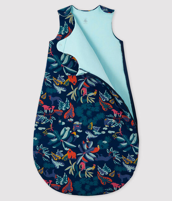 Baby's Pocket Sleeping Bag MEDIEVAL blue/MULTICO white