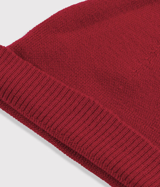 Women's woollen hat TERKUIT red
