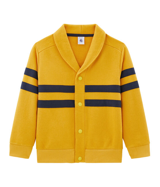 Boys' Cardigan BOUDOR yellow