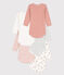 Babies' Floral Long-Sleeved Cotton Bodysuits - 5-Pack variante 1