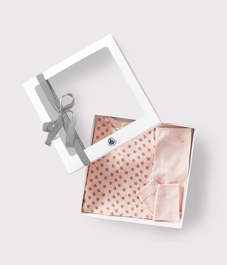 Baby's T-shirt and leggings gift box multicolor
