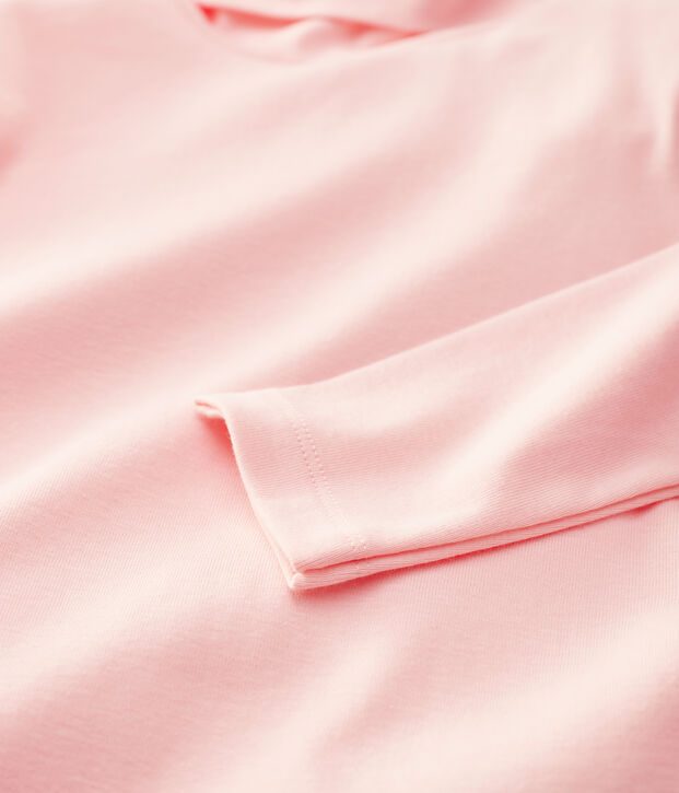 Unisex Children's Cotton Polo Neck pink