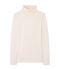 women's light cotton polo neck FLEUR pink