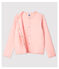 Girls' Tube Knit Cardigan MINOIS pink