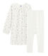 Girls' Velour Nightdress with Leggings