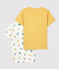 Boys' Mountain Sheep Print Short-Sleeved Organic Cotton T-Shirts - 2-Pack variante 1