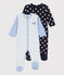 Pinstripes and Stars Cotton Sleepsuits - 2-Pack variante 1