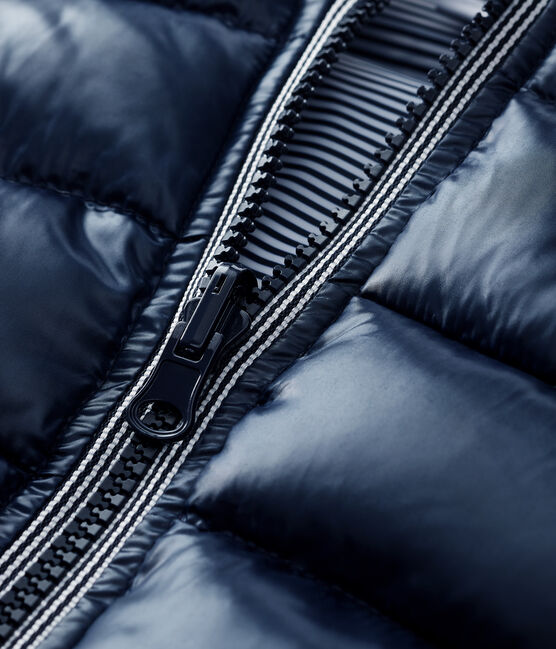 Baby's reversible puffer jacket SMOKING blue