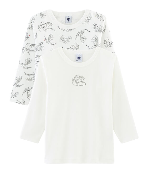 Boys' Long-Sleeved T-Shirt - 2-Piece Set multicolor