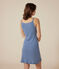 Women's Openwork Cotton Babydoll Nightdress BEACH blue