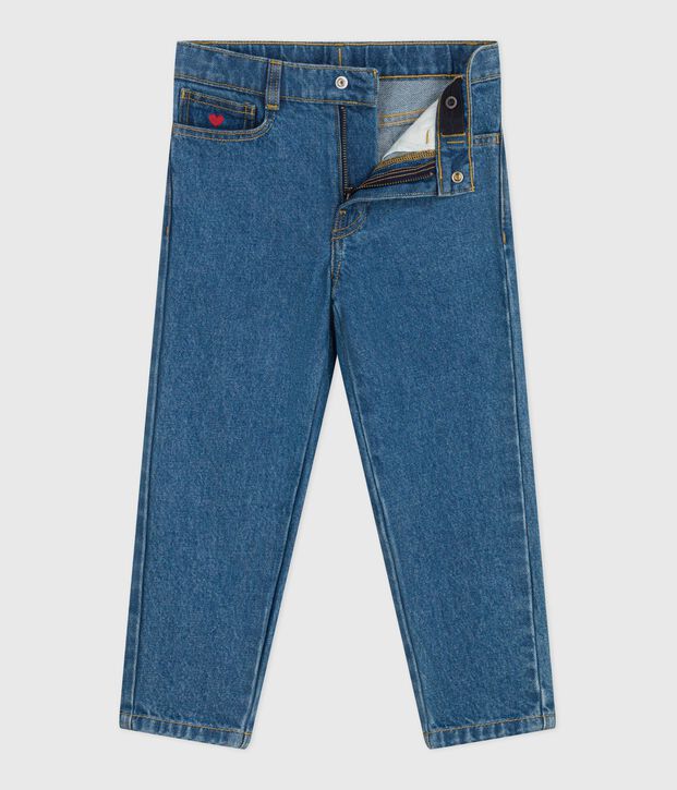 Children's denim trousers blue