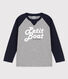 Tee-shirt manches longues en jersey enfant garçon