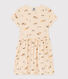 Girls' Cotton Print Dress